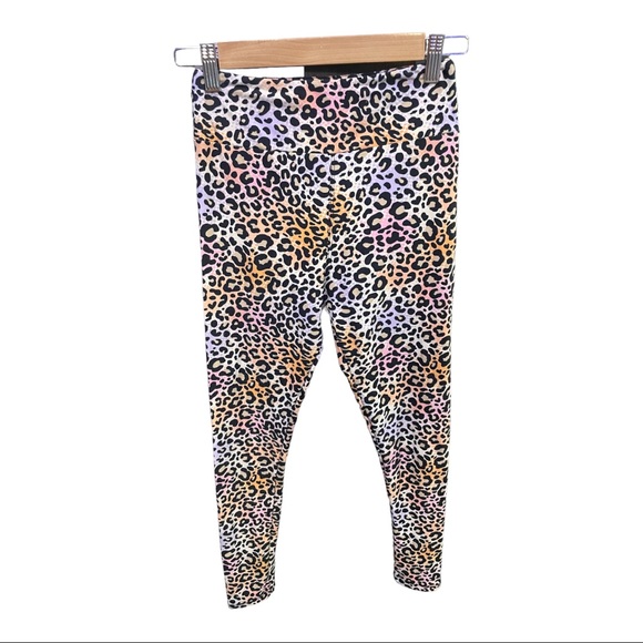 LULAROE MULTI COLOR CHEETAH SOFT LEGGINGS ONE SIZE - Picture 1 of 5